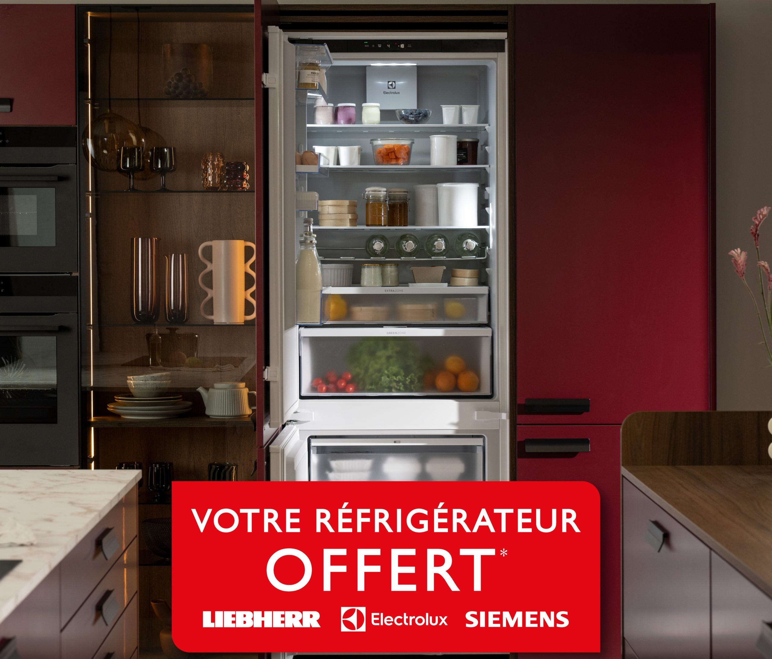 Réfrigérateur offert et + !