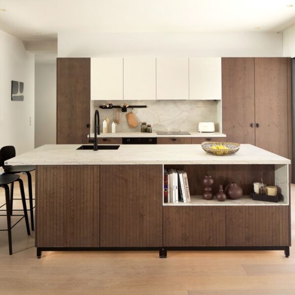 cuisine style japandi bois tons clairs schmidt geneve carouge